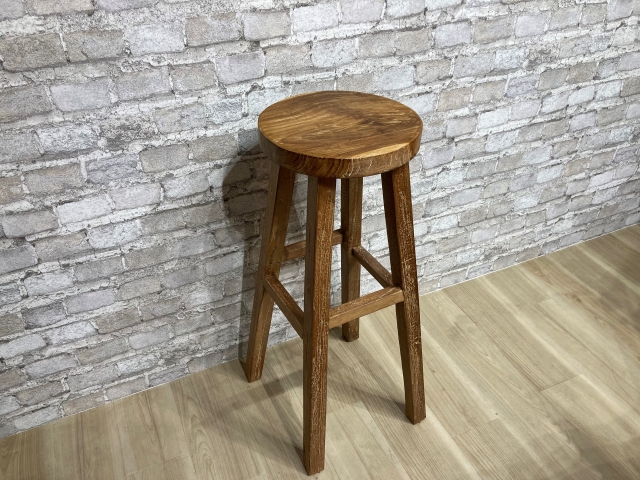 スツール（木製）