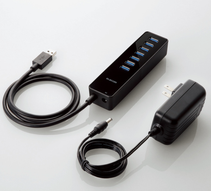 USBハブACアダプター付