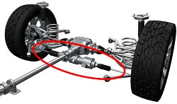 電動後輪操舵システム